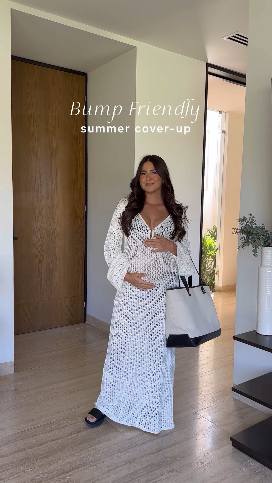 I’m 25 weeks pregnant. Pre-pregnancy size was a M but sized up to a L for the bump! Super comfy and stretchy.

Tengo 25 semanas de embarazo. Mi talla antes del embarazo era M y compré talla L! Muy cómodo y elástico. 

#LTKbump #LTKfindsunder100 #LTKsummer #LTKseasonal pregnancy, pregnancy shoot, maternity clothes, maternity, bump friendly, bump-friendly, pregnancy 
