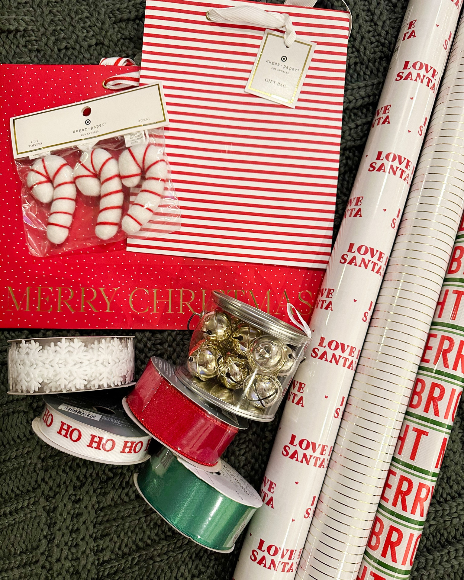 Festive wrapping paper, bags, and ribbon! 🎁🎄🎅🏼♥️ 

Holiday wrapping paper / holiday wrapping inspo / Christmas wrapping / Target wrapping paper / 

#LTKHoliday #LTKGiftGuide #LTKunder50