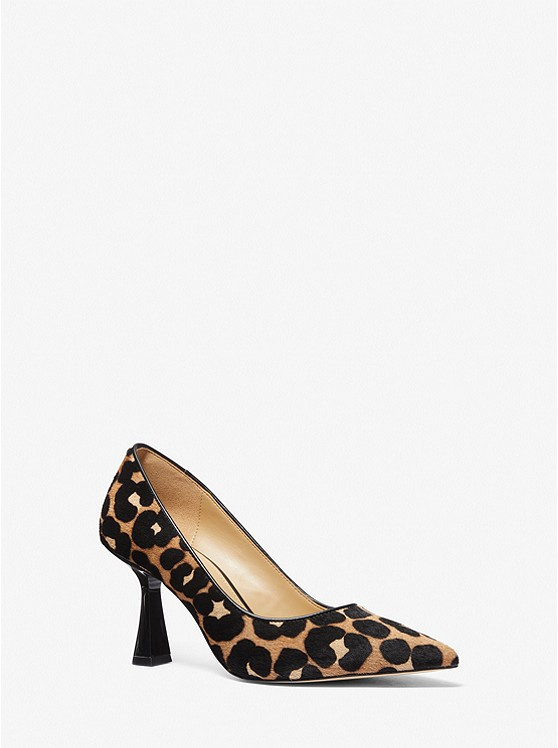 Clara Leopard Print Calf Hair Pump | Michael Kors (UK)