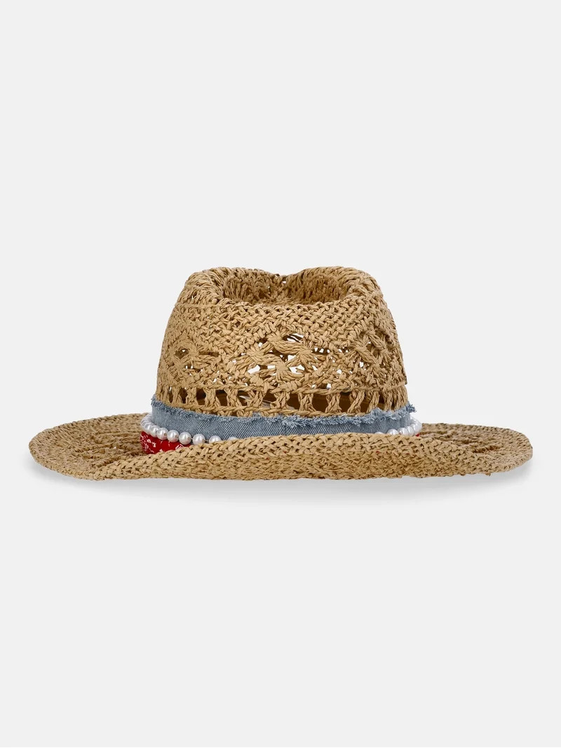 No Boundaries Women's Americana Cowboy Hat | Walmart (US)