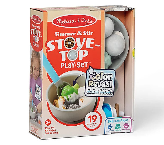 Melissa & Doug Simmer & Stir Stove Top Play Set | QVC