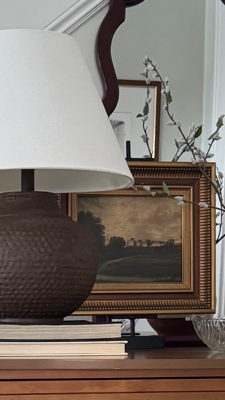 Beautiful way to add height to your pictures using this picture Easel 

#LTKHome #LTKSaleAlert #LTKvlog