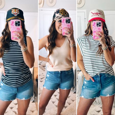 3 casual outfits with casual tops from a so! 

#LTKFindsUnder50 #LTKStyleTip #LTKFindsUnder100