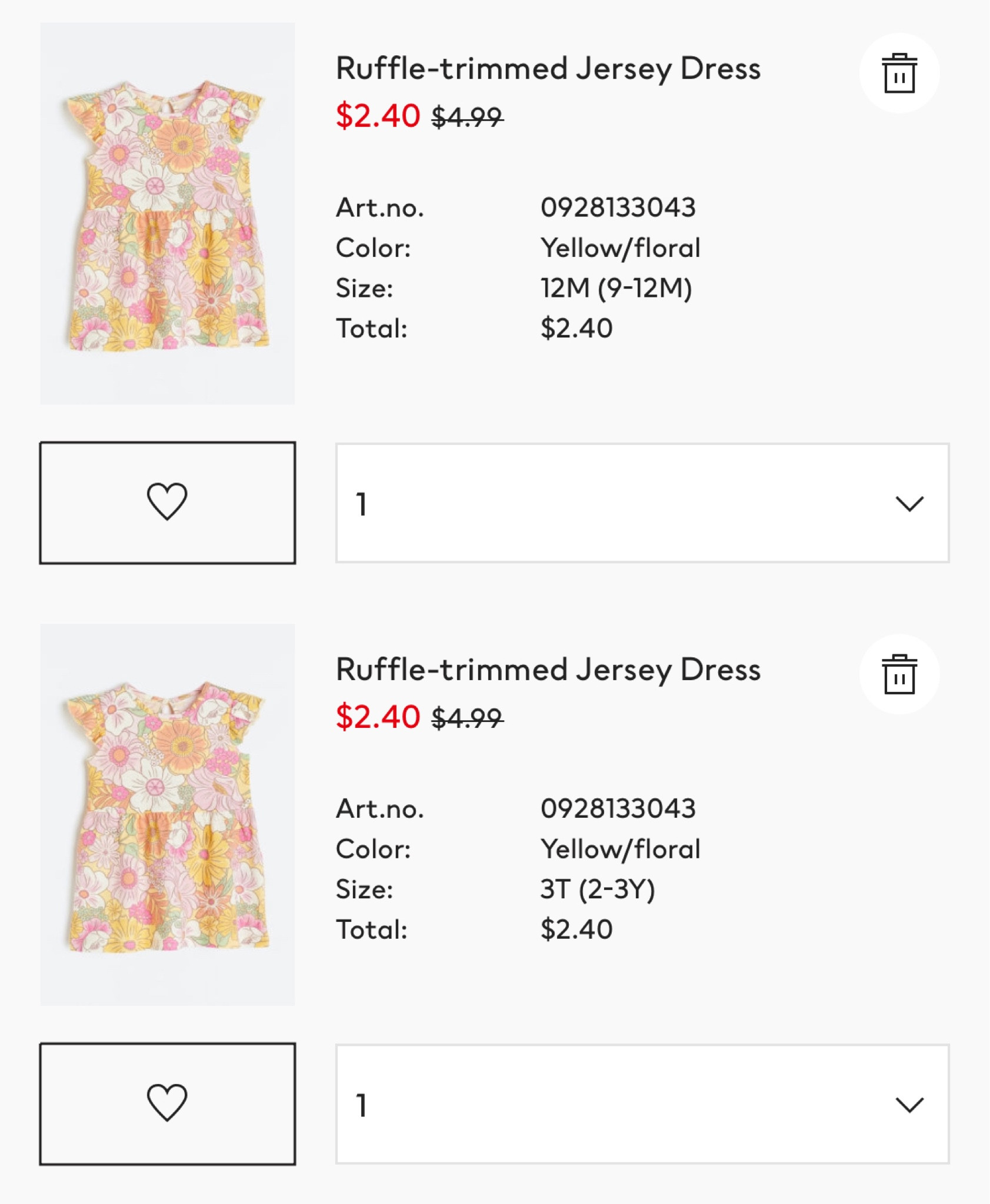 H&M is having a great sale + a 20% off baby/kids if you're an H&M member (free to join!) these dresses end up being $2.40! Lots of great stuff. Toddler clothes summer matching sibling sale

#LTKSeasonal #LTKbaby #LTKkids
