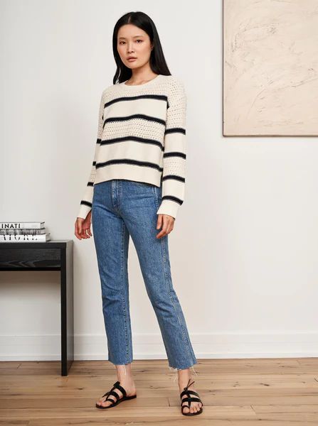 Texture Stripe Sweater | La Ligne