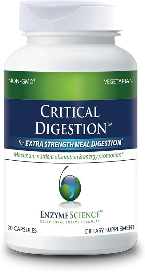 Critical Digestion, 30 Capsules – High Potency Support for Digestion, Bloating, & Irregularity ... | Amazon (US)