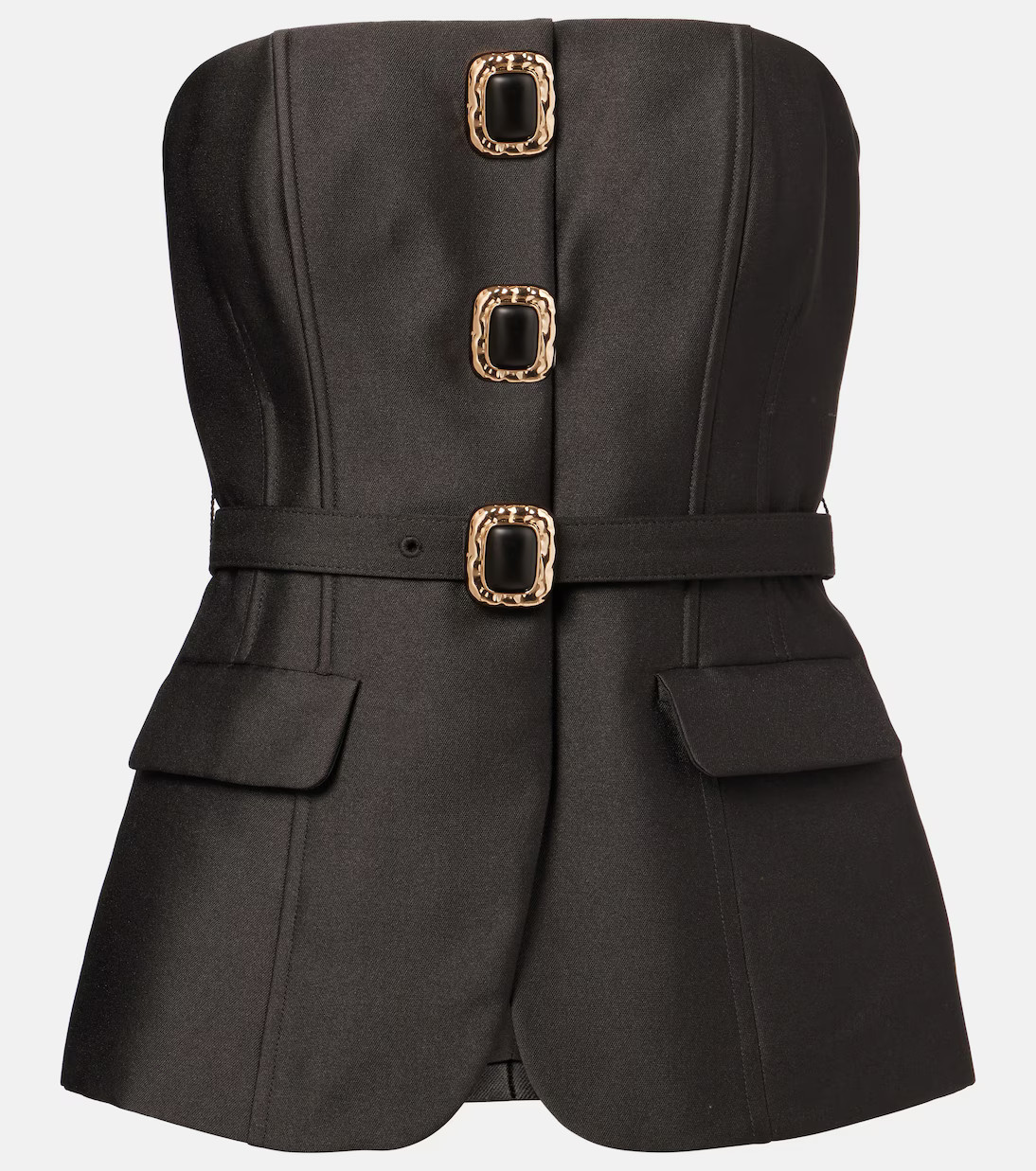 Strapless embellished taffeta top | Mytheresa (US/CA)