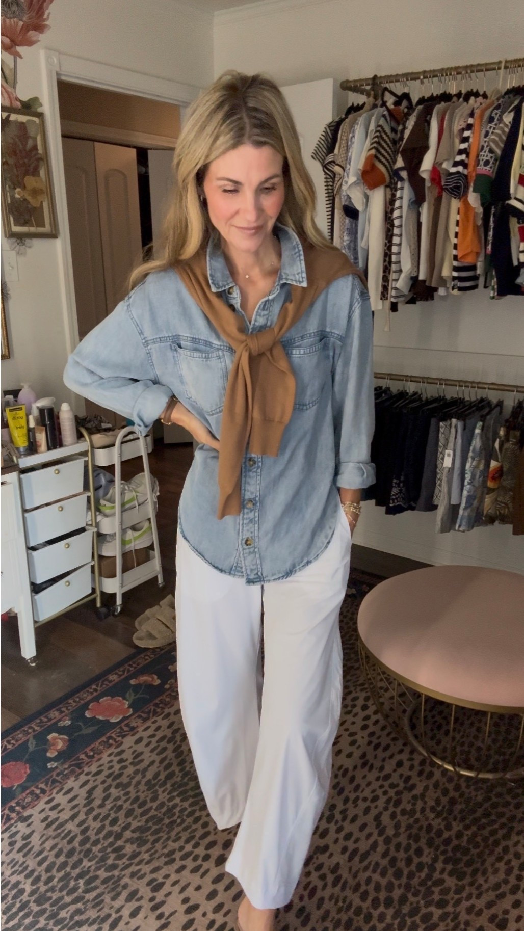 Bringing my Pins to Life|Part 78! I have 4 pairs of these pants so lightweight and easy to style up or down, Im in an XS! 

#LTKootd #LTKdayinmylife #LTKOver40