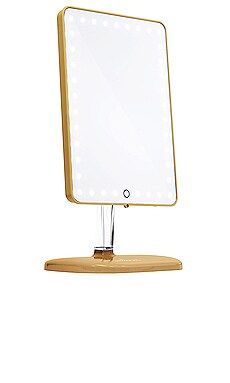 Impressions Vanity Touch Pro LED Makeup Mirror with Bluetooth in Champagne Gold from Revolve.com | Revolve Clothing (Global)