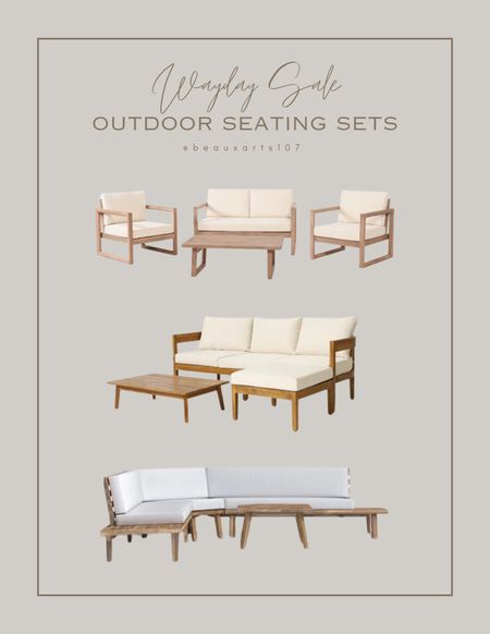 Shop beautiful outdoor seating sets

#LTKStyleTip #LTKHome #LTKSaleAlert