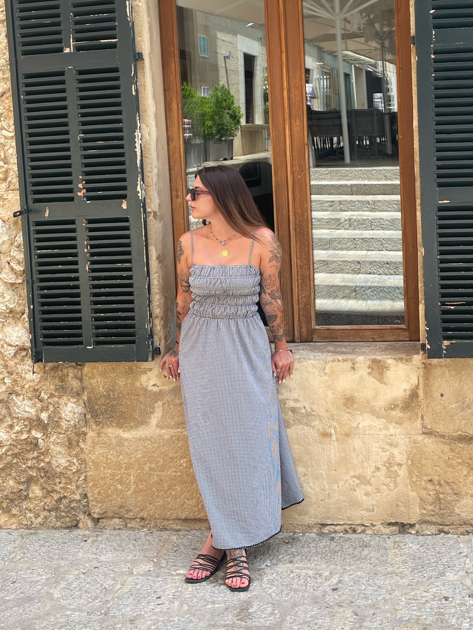 staple summer dress #solidandstriped #summerdress #dress