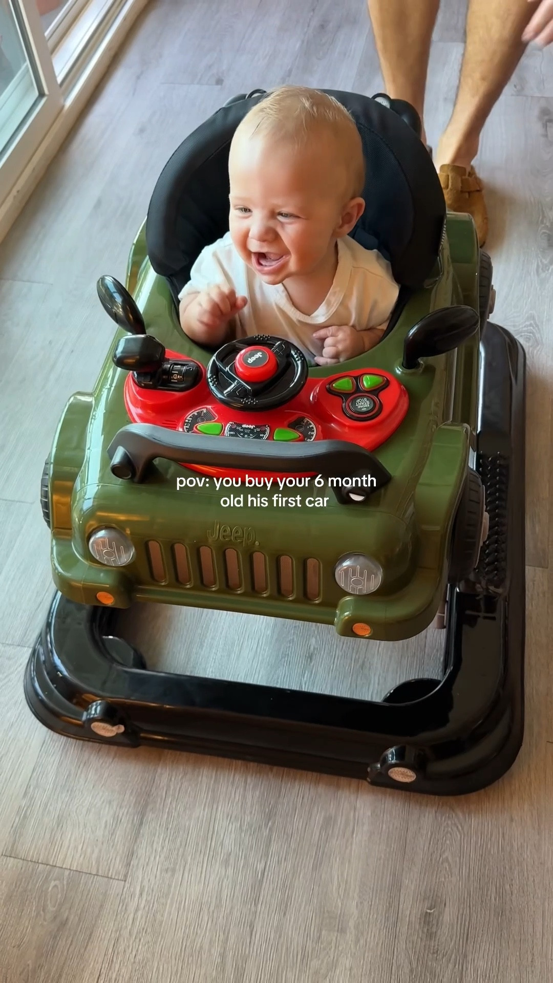 this jeep activity walker is the best thing I’ve purchased yet 