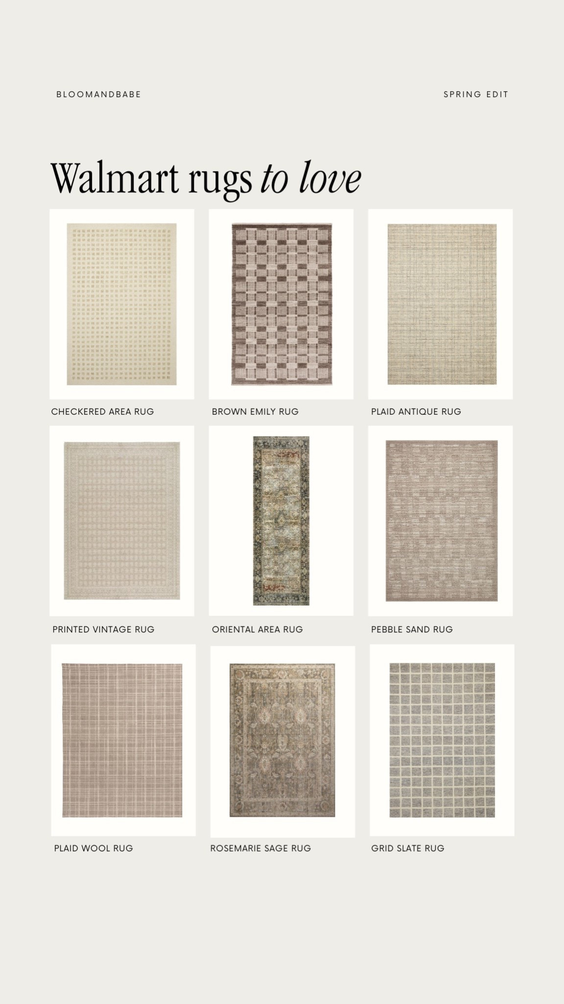 A roundup of Walmart rugs I truly love. Affordable finds that add warmth, texture, and pull a room together effortlessly. 

#LTKSeasonal #LTKHome #LTKdayinmylife