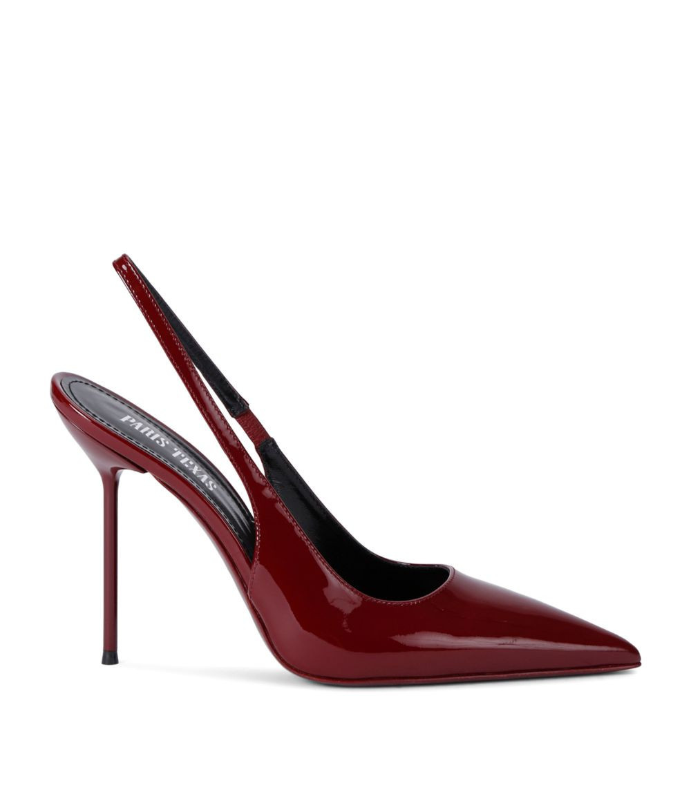Patent Leather Lidia Slingback Pumps 105 | Harrods