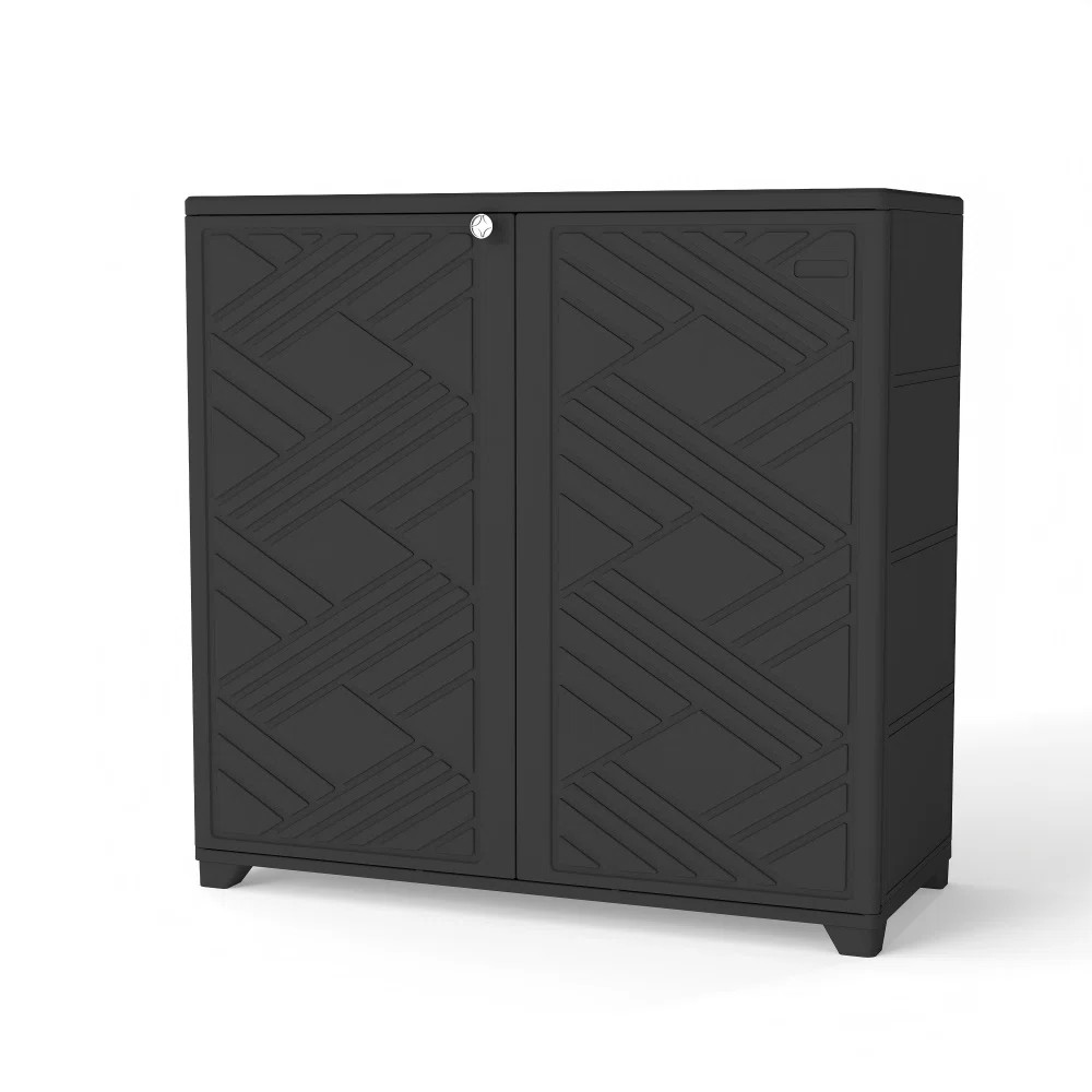 Decksplore 75 Gallons Diamond-shaped Weatherproof Outdoor Storage Cabinet | Wayfair North America