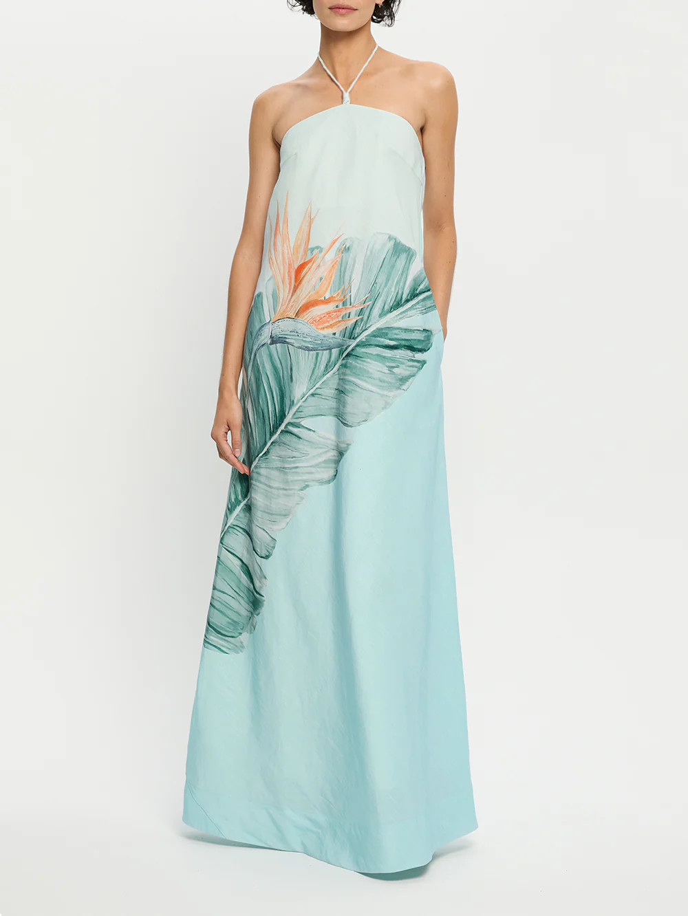 Cassia Maxi Dress | Palm Maxi Dress - KIVARI | Kivari (Global minus AU/NZ)