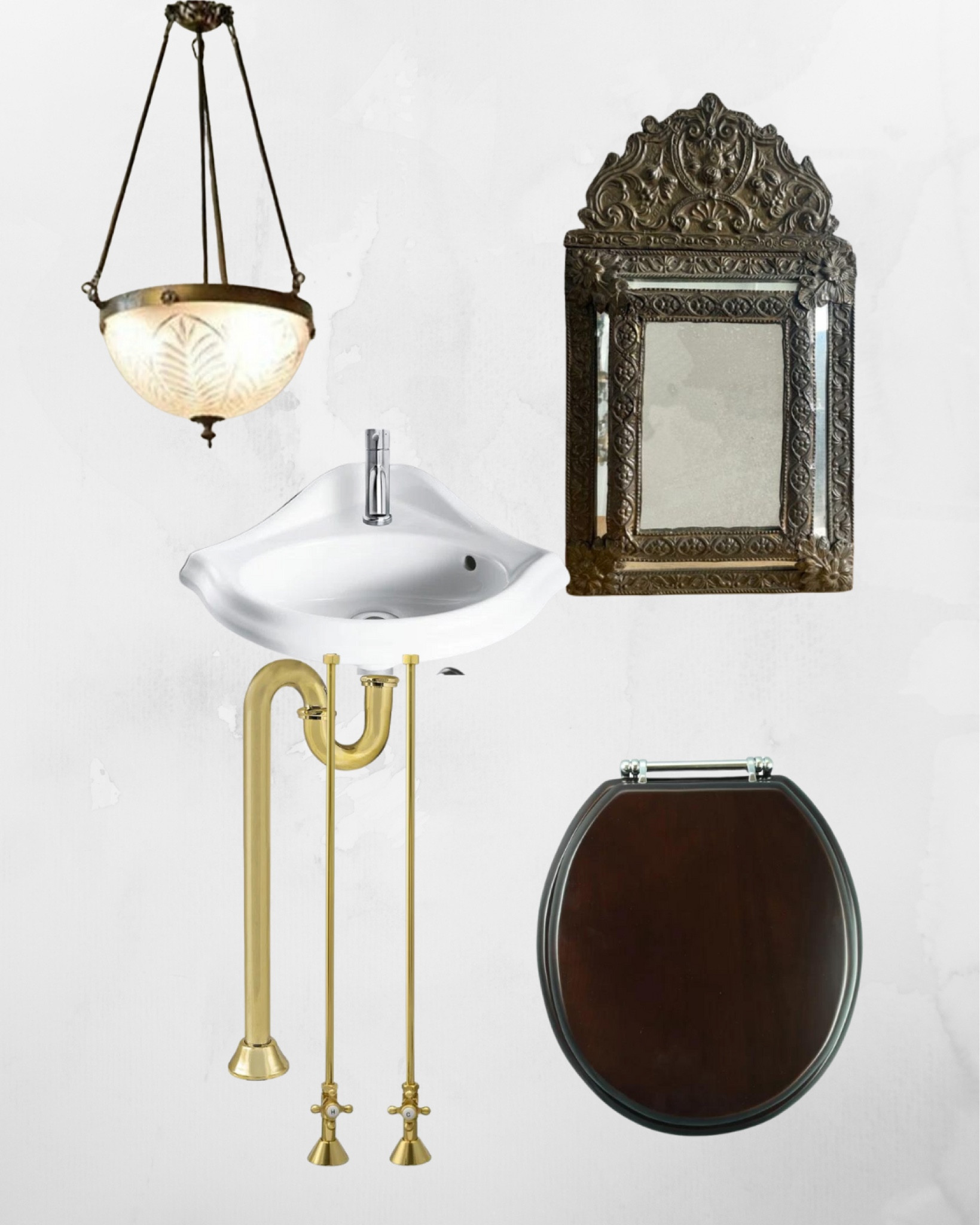 Shop Deb Foglia’s powder room! #LTKhome 
