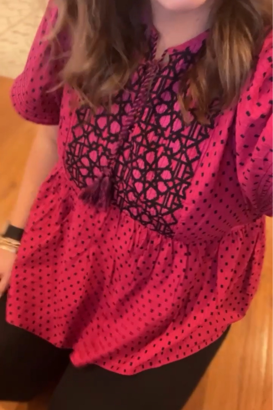 Super cute pink work friendly top! 

#LTKworkwear #LTKunder50 #LTKstyletip