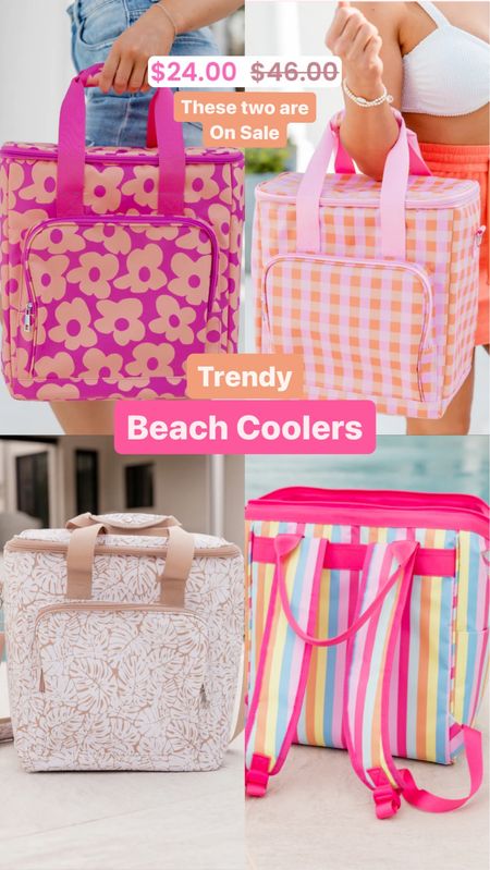 Beach coolers / beach finds / trendy beach finds / beach bags / mom must haves / pool must haves / pool finds 

#LTKitbag #LTKtravel #LTKswim
