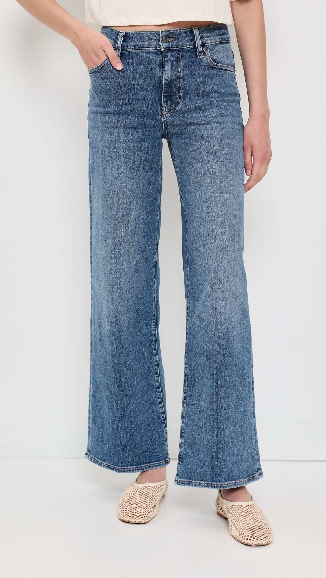 Le Slim Palazzo Jeans | Shopbop