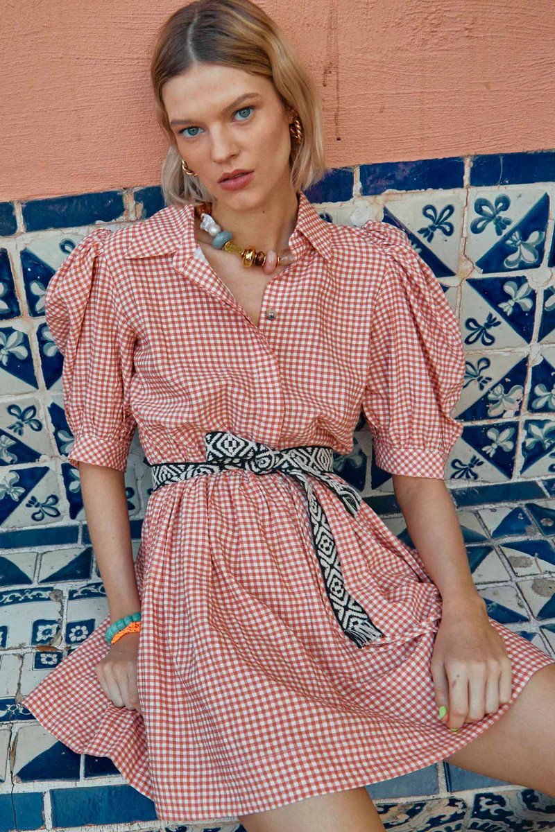 McCauley Dress | Cinched Waist Dress | Hunter Bell | Hunter Bell