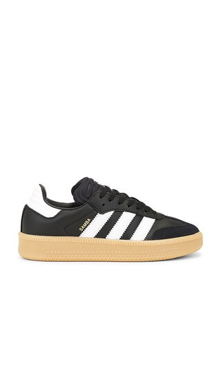 Samba Xlg Sneaker in Core Black, White, & Gum 3 | Revolve Clothing (Global)