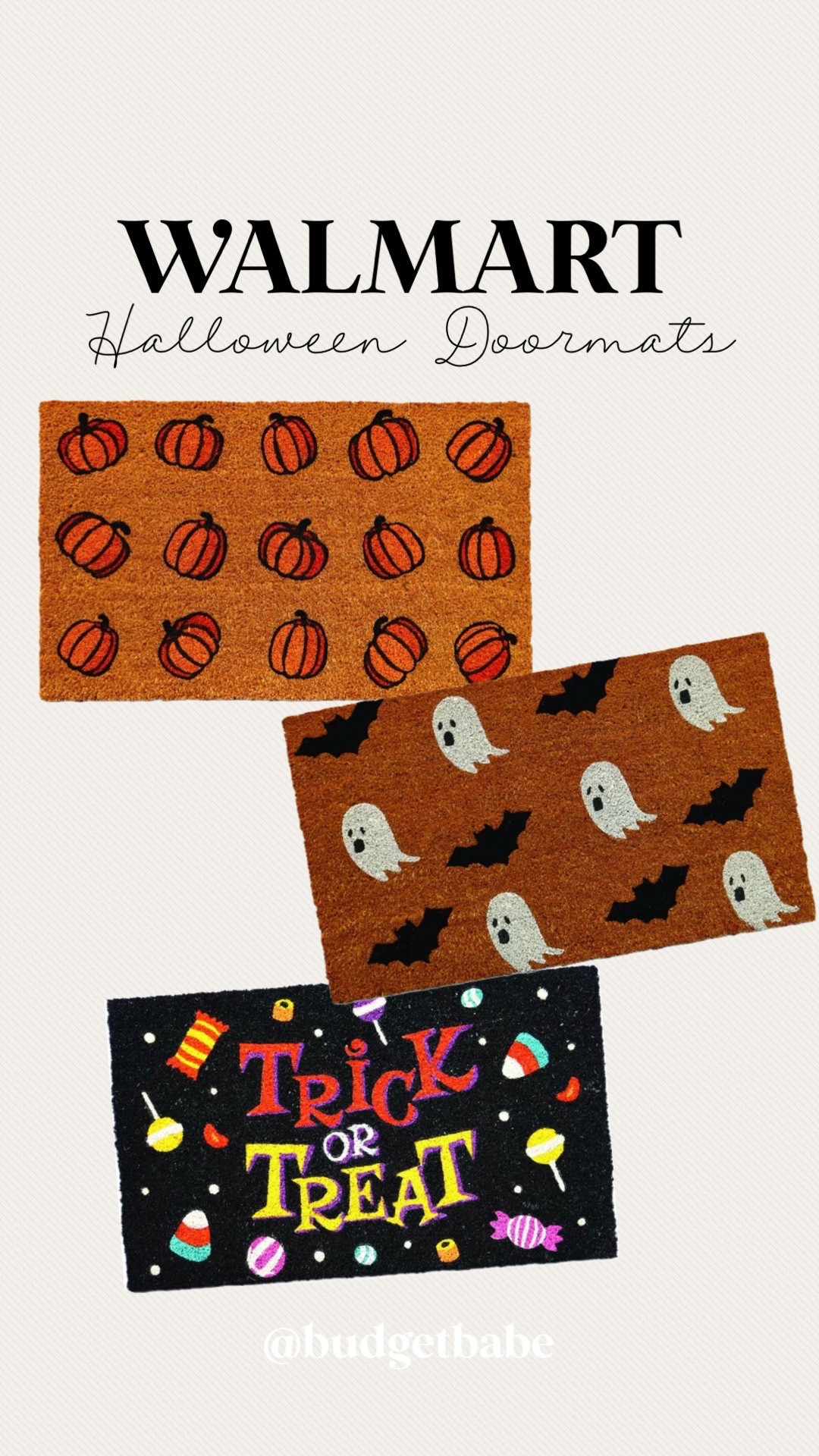 Walmart has the cutest Halloween door mats! #spookyseason

#LTKSeasonal #LTKHome