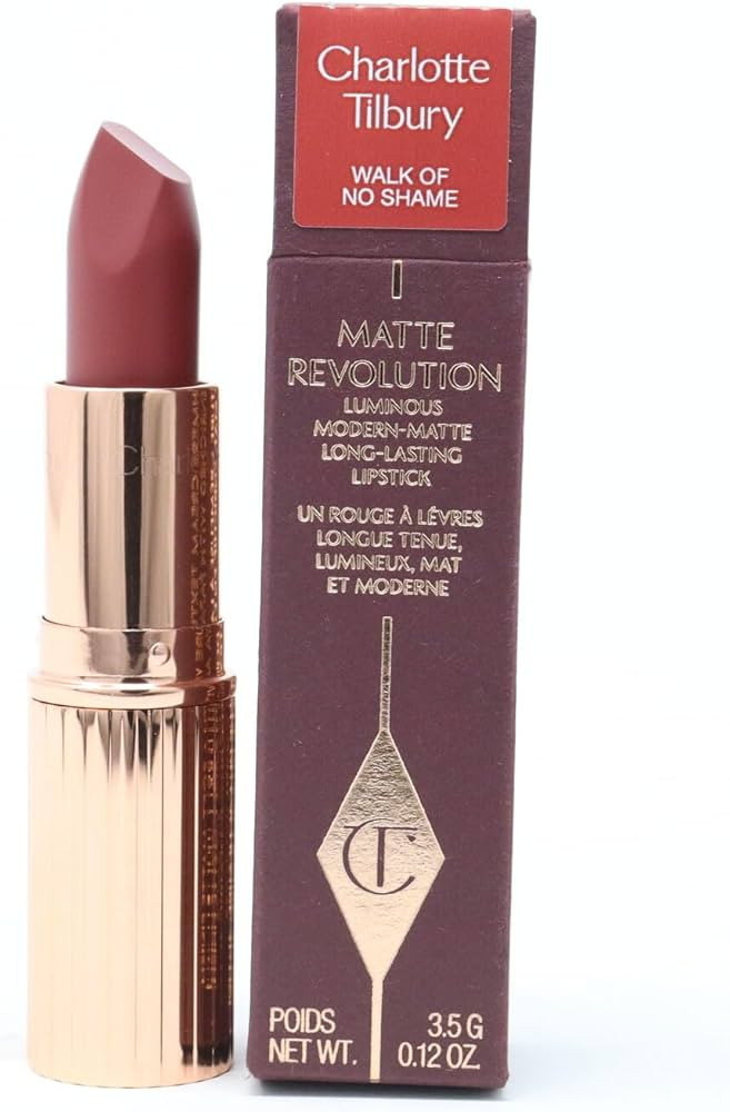 CHARLOTTE TILBURY Matte Revolution Lipstick WALK OF NO SHAME | Amazon (US)