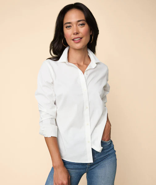 Wrinkle-Free Stretch Cotton Bella Shirt | UNTUCKit (US)