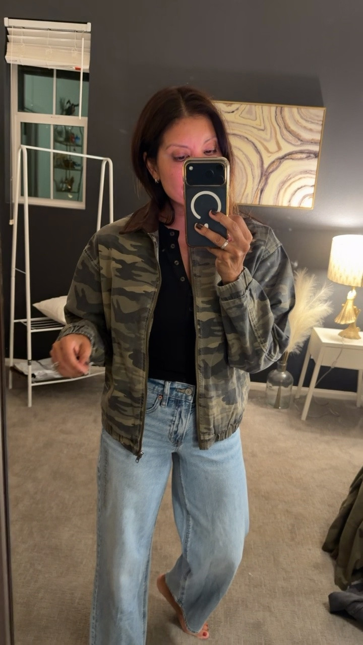 Cute camo jacket with corduroy collar. 

@Walmart 
Wearing xs 

Fall
Fashion over 50

#LTKPetite #LTKSeasonal