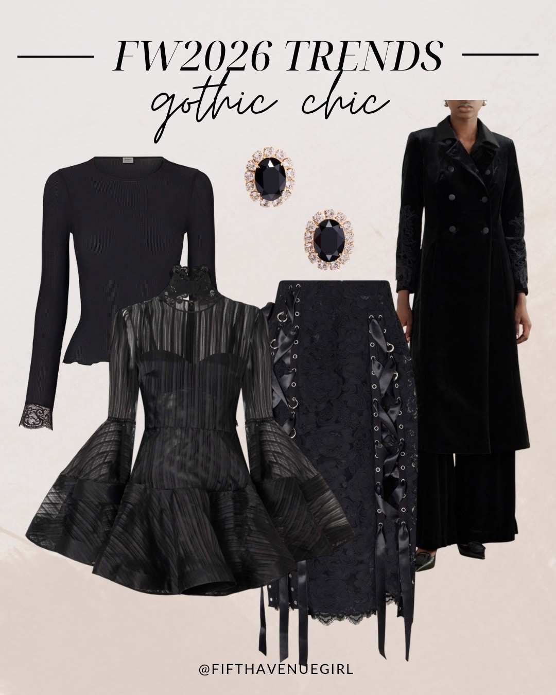 FW2026 fashion trends: gothic chic 🖤✨

#LTKFashionMonth #LTKstyletip #LTKdatenight