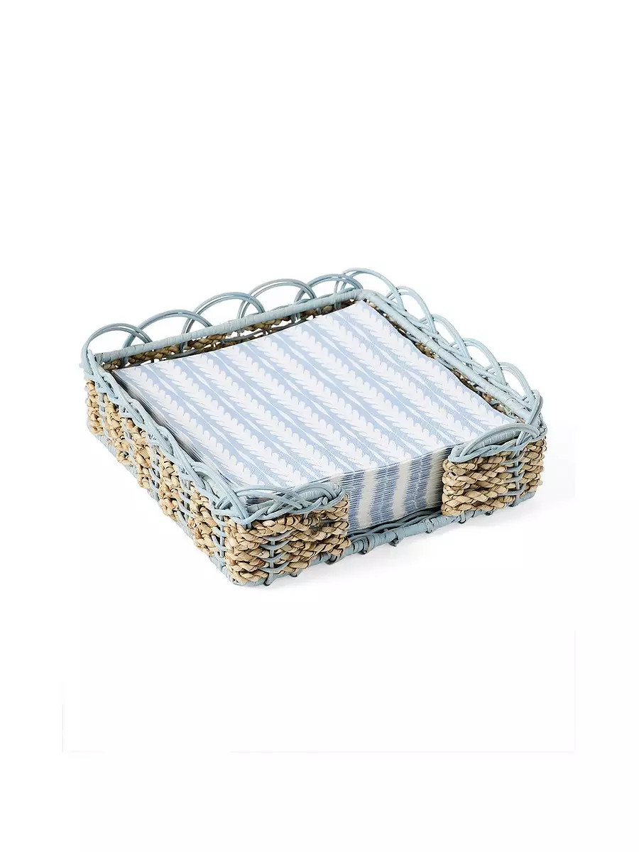 Wavery Napkin Holder | Serena and Lily