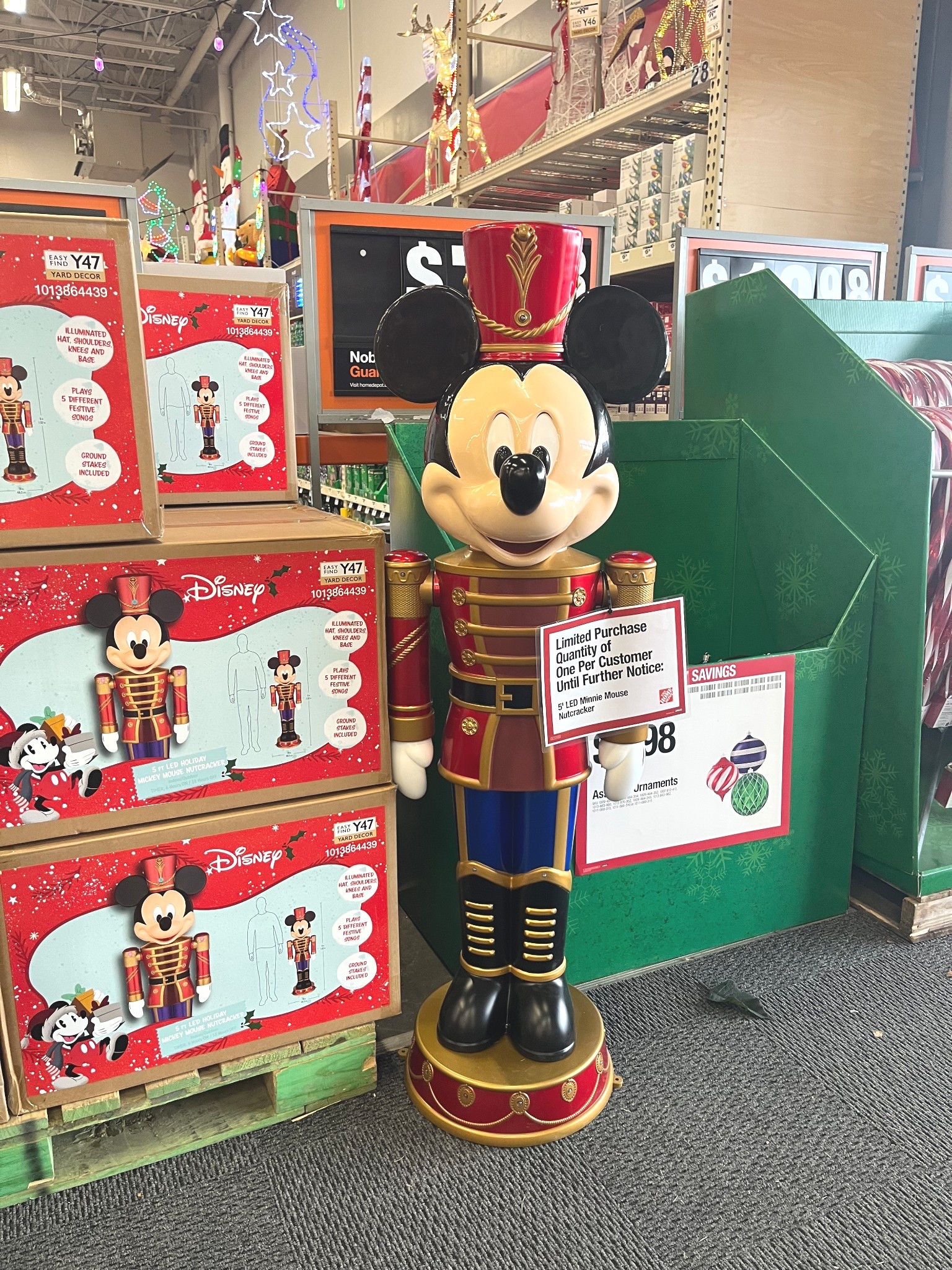 Big Mickey Mouse nutcracker at Home Depot!

#LTKCyberWeek #LTKHoliday #LTKHome