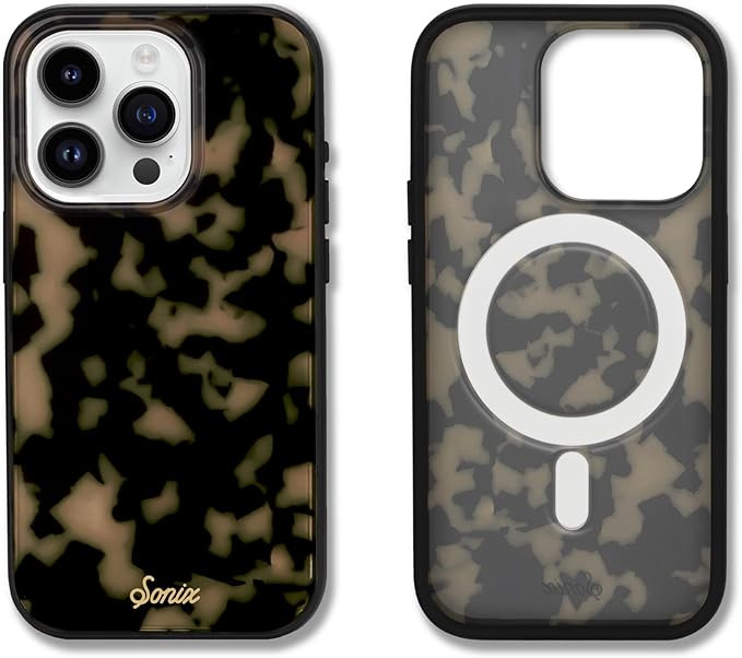 Sonix Case for iPhone 15 Pro | Compatible with MagSafe | 10ft Drop Tested | Tortoise Shell | Brow... | Amazon (US)