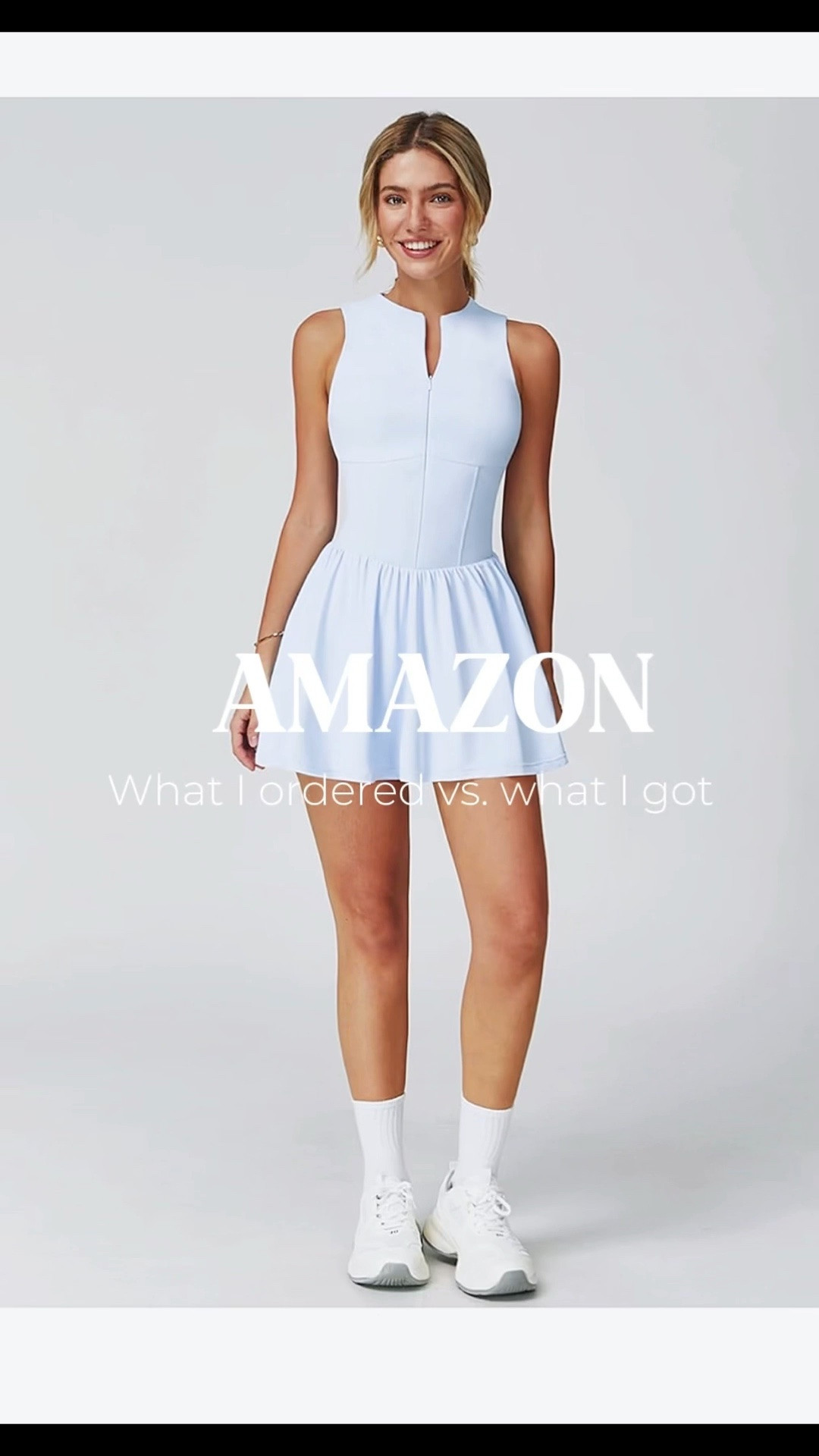 This one is giving effortless + flattering in the best way 💙🎾

The structured top + flowy skirt combo is EVERYTHING—it cinches you in up top but still gives that easy, breezy movement on the bottom (aka super comfortable and actually cute).

I love that it feels a little more elevated than your typical athletic dress…perfect for pickleball, but just as easy to wear out for a casual day, errands, or lunch ☀️

For reference: 5’5”, ~150 lbs, midsize/curvy
Wearing size M

#LTKMidsize #LTKActivewear #LTKSpringStyle

#LTKMidsize #LTKActive #LTKootd