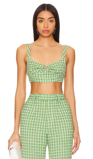 Avery Top in Green Multi | Revolve Clothing (Global)