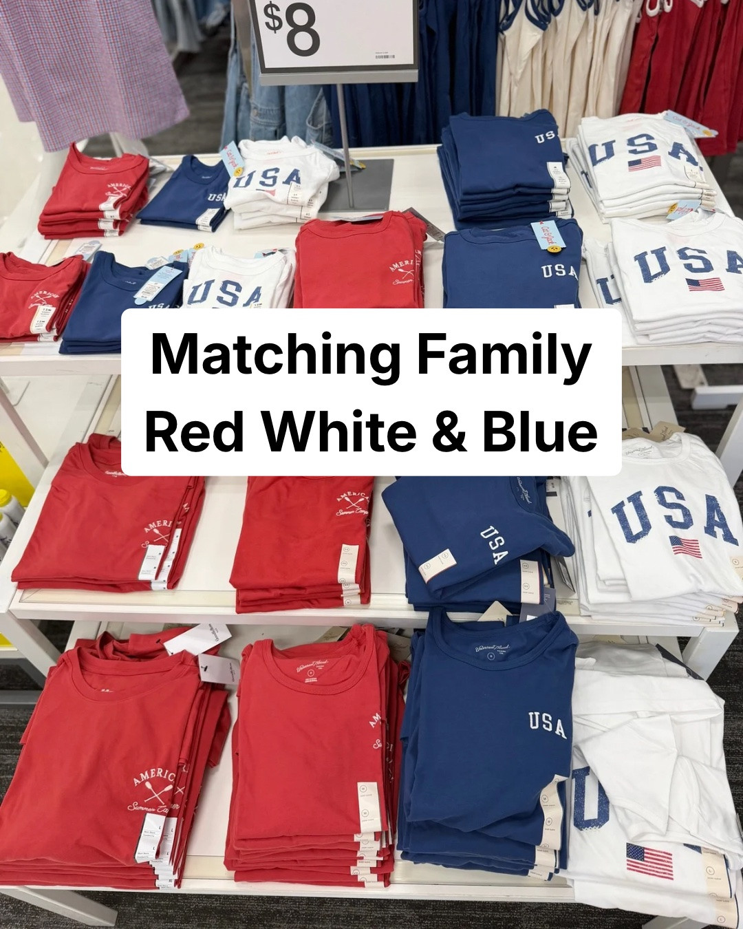 Matching family outfits for the 4th!

#matchingoutfits #targetfinds #targetstyle #matchingfamily #familyoutfits #fourthofjuly #4thofjulyoutfits

#LTKSeasonal #LTKKids #LTKBaby