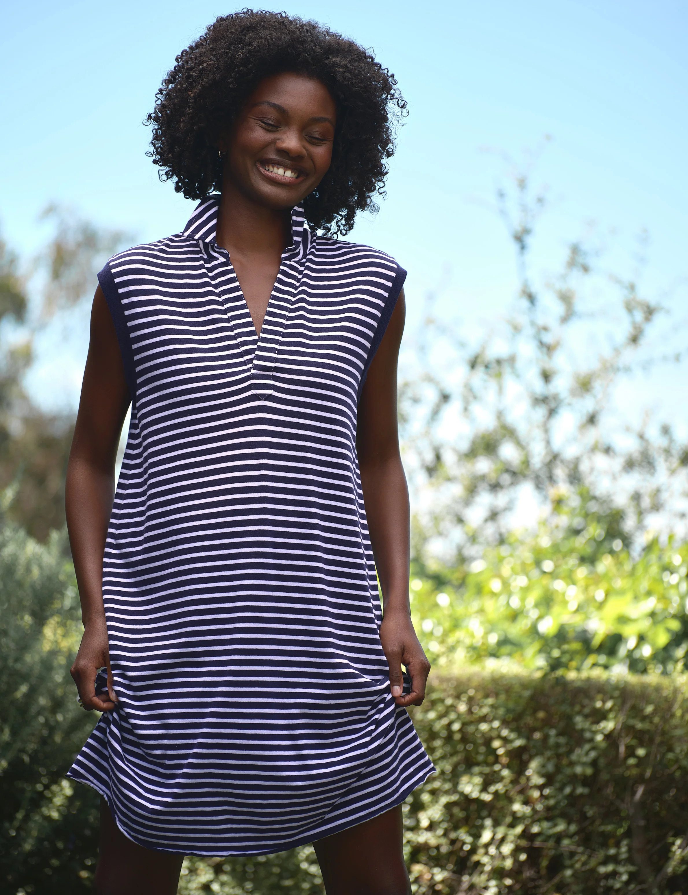 MINI LILY Yacht Stripe, Vintage Jersey | Frank & Eileen