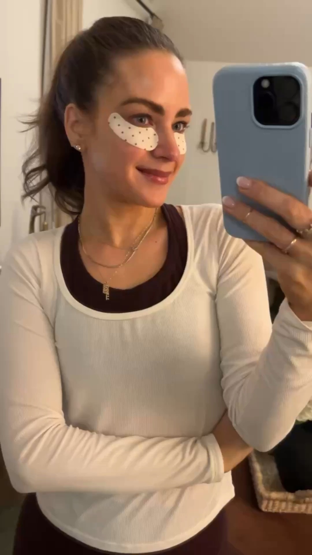 WORKOUT OOTD ✨
Size small in everything 

Love these eye patches!! 

#LTKActive #LTKmorningroutine #LTKootd