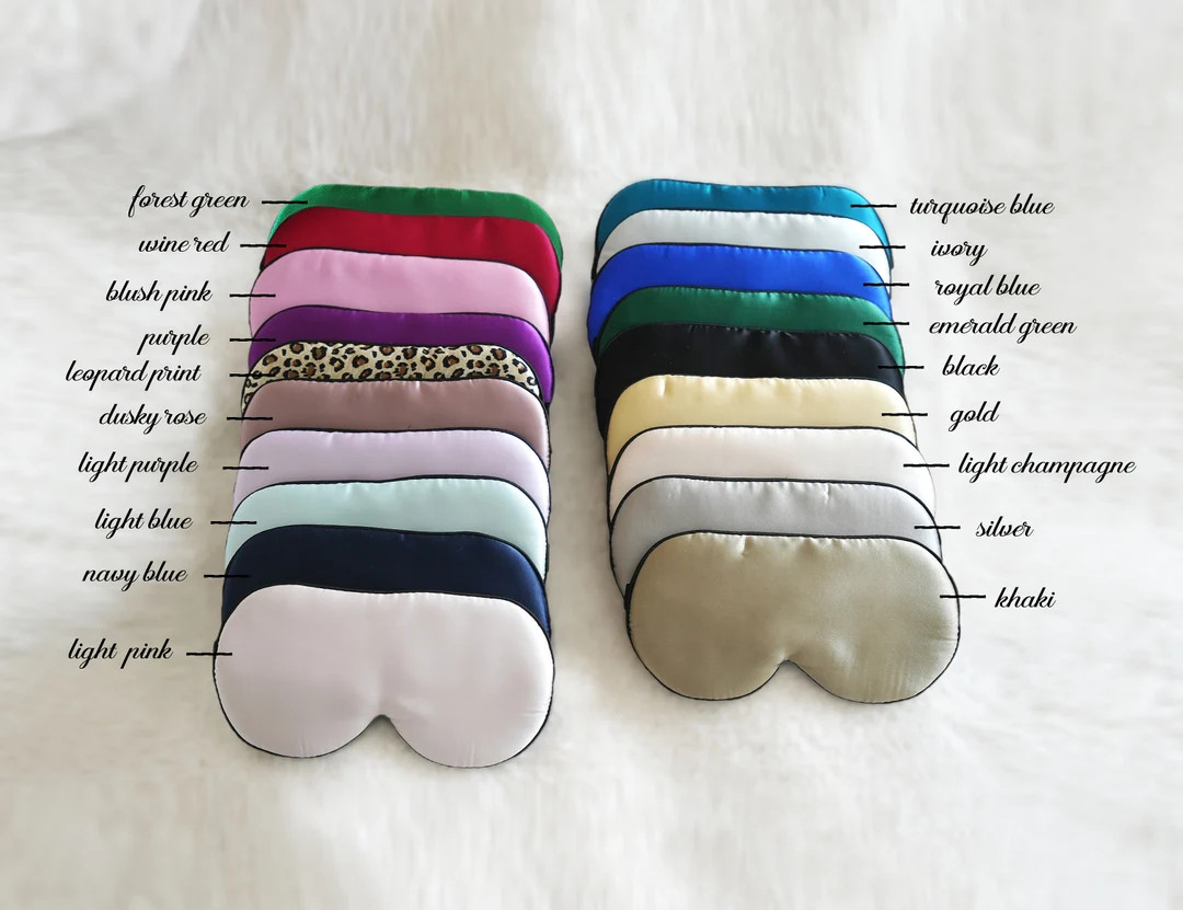 100% Mulberry Silk | Handmade Adjustable Sleep Eye Mask | Pure Organic 16MM Silk | Beauty Sleep |... | Etsy (US)