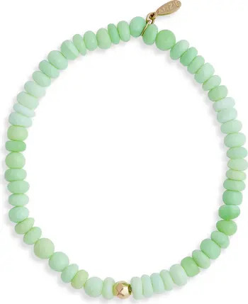 Beaded Green Onyx Stretch Bracelet | Nordstrom
