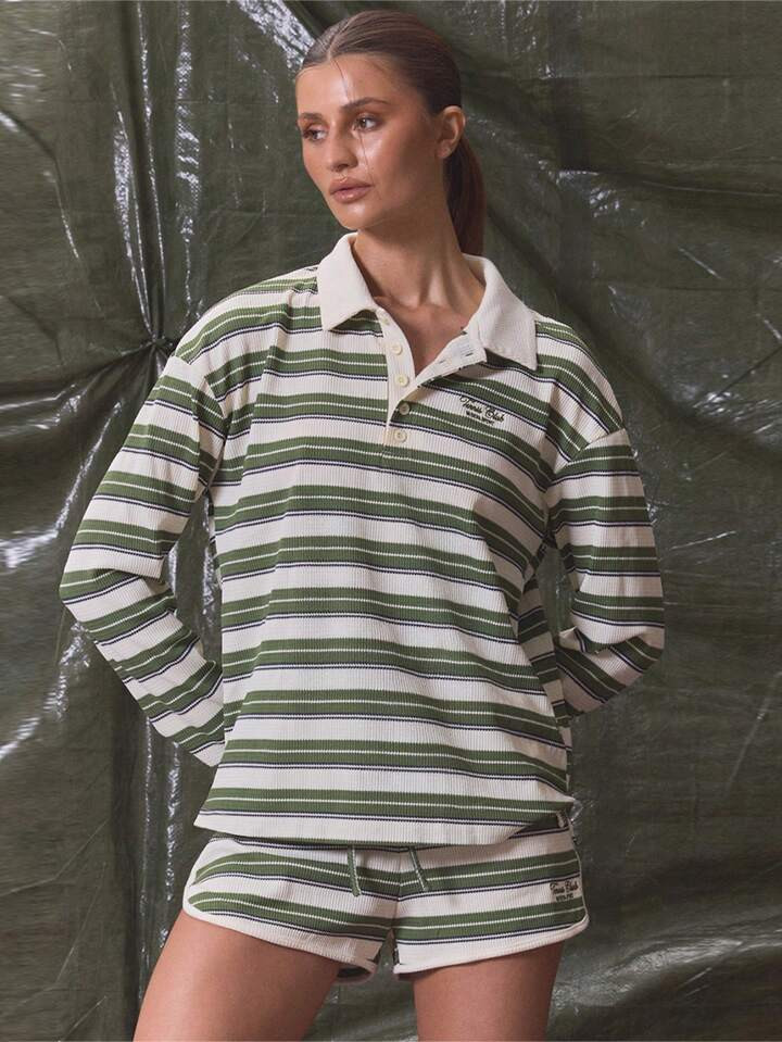 2 Items

Women Sports Shorts

Women Sports Tees & Tanks
£13.94
£17.99
£7.94
Estimated
End in
23
:
57
:
00
:
8
50% OFF: No Min. Buy
28% OFF For orders £9.90+
20% OFF For orders £59.00+

Save £0.70 off this item after joining.
Musera Sport Collared Striped Oversized Long Sleeve Rugby Shirt Only Musera Sport Active WorkoutPadel Tennis Racquetball Pickleball
4.85
(14)
#15 Bestseller
in Loose Women Sports Tees & Tanks

Size
UK
Size Guide
6 (XS)
8 (S)
10 (M)
1 Left
12/14 (L)
16 (XL)
Please note：Matching styles are sold separately. We give you the freedom to mix and match sizes that best suit your shape and style.
12/14 (L) is eligible for QuickShip
 | SHEIN