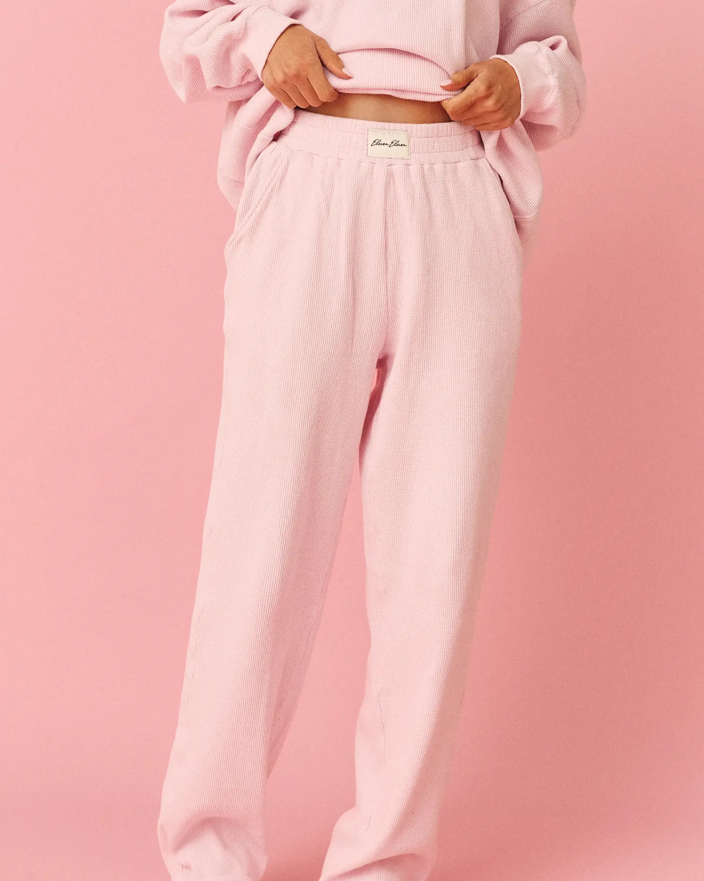 Waffle Pant in Ballet | Eleven Eleven
