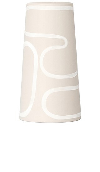 Sand Small Pillar Vase in Outline | Revolve Clothing (Global)