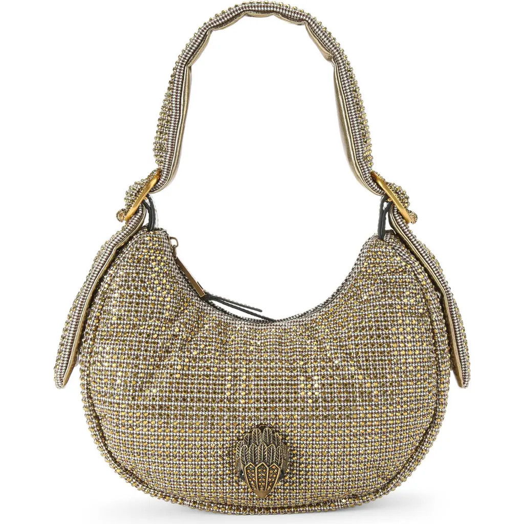 Kurt Geiger London Small Kensington Puff Hobo Bag in Dark Beige at Nordstrom | Nordstrom