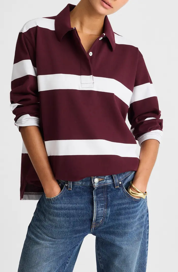 Madewell Rugby Polo Shirt | Nordstrom | Nordstrom
