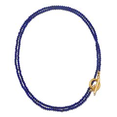 Lapis Convertible Beaded Necklace | Sequin
