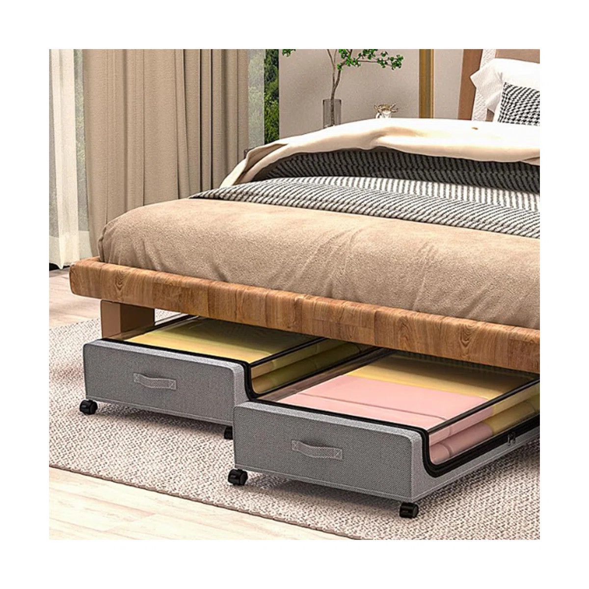 Rebrilliant Underbed Storage | Wayfair North America