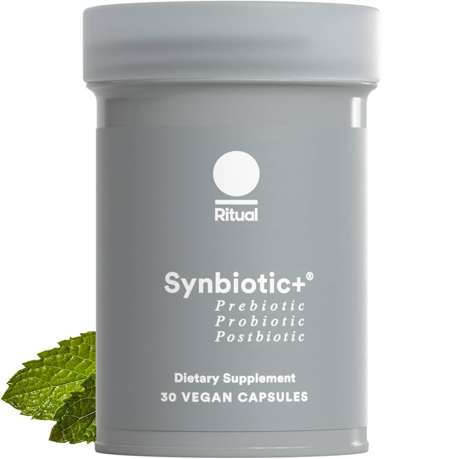Ritual Synbiotic+ Probiotic, Prebiotic, Postbiotic, 3-in-1 Supplement for Gut Health and Digestiv... | Amazon (US)