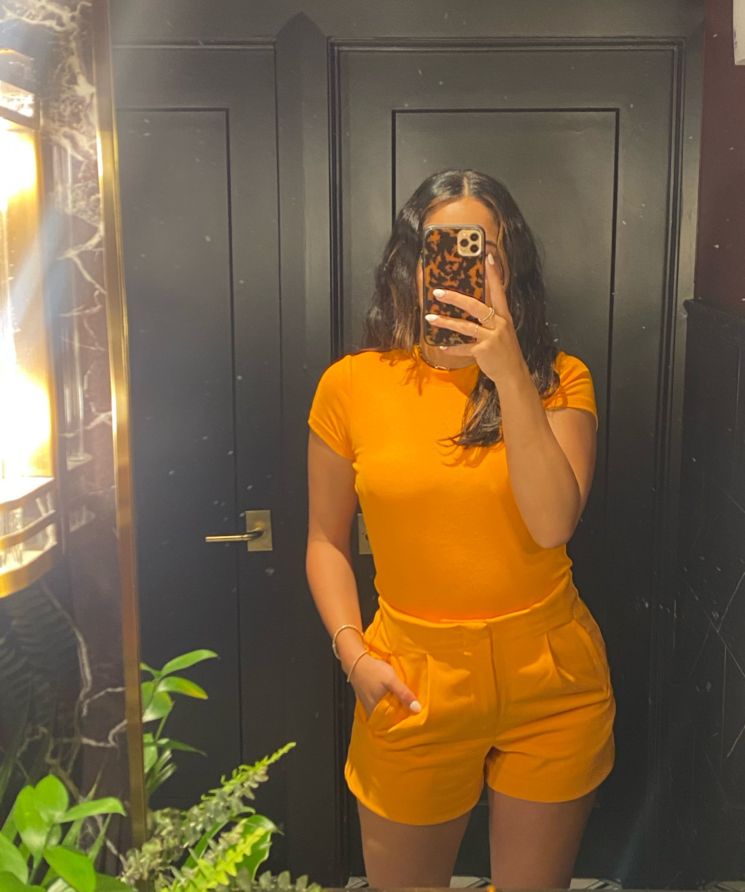 Sunkist season is here. The SAME green shorts but make orange 🍊 size 8 with a lot of stretch! 

#LTKunder50 #LTKfit #LTKFind